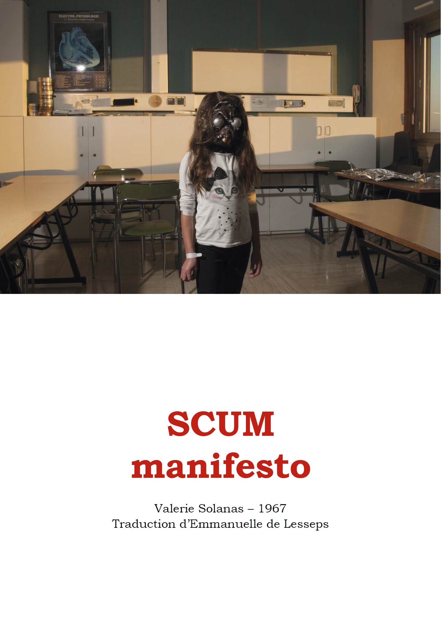 Scum manifesto – Valérie Solanas – Tarage
